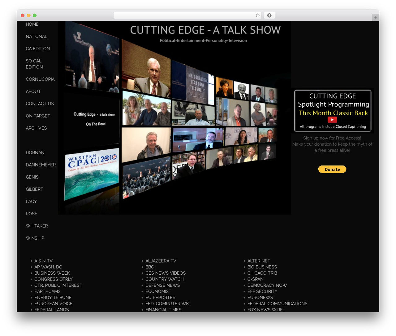 Bober WordPress theme - cuttingedge-atalkshow.com Bober WordPress theme - cuttingedge-atalkshow.com