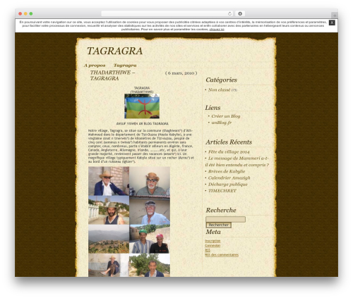 DaVinci-Code WordPress theme - tagragra15.unblog.fr