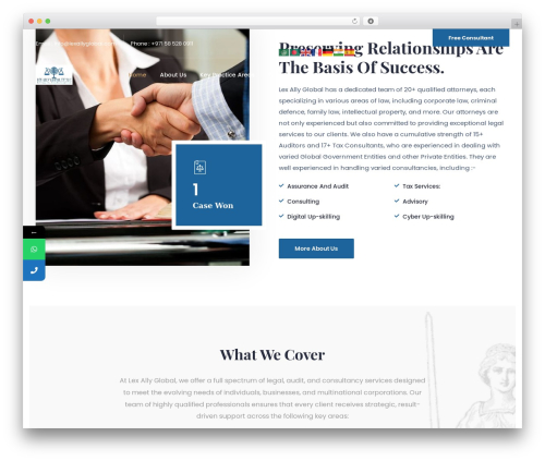 Bravis theme core WordPress plugin - lexallyglobal.com