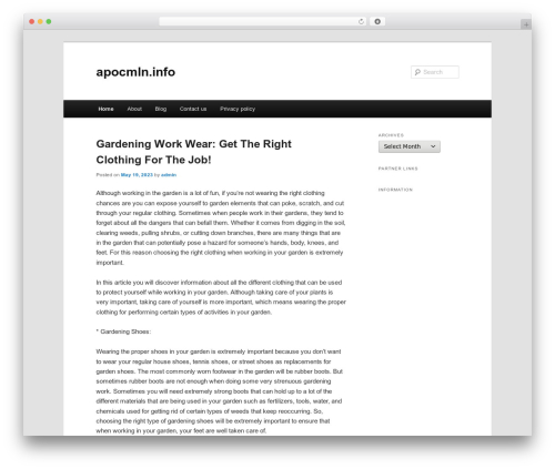 dmc WP theme - apocmln.info