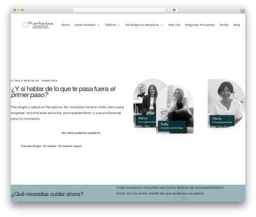 Duplex WordPress theme - clinicamentalea.com