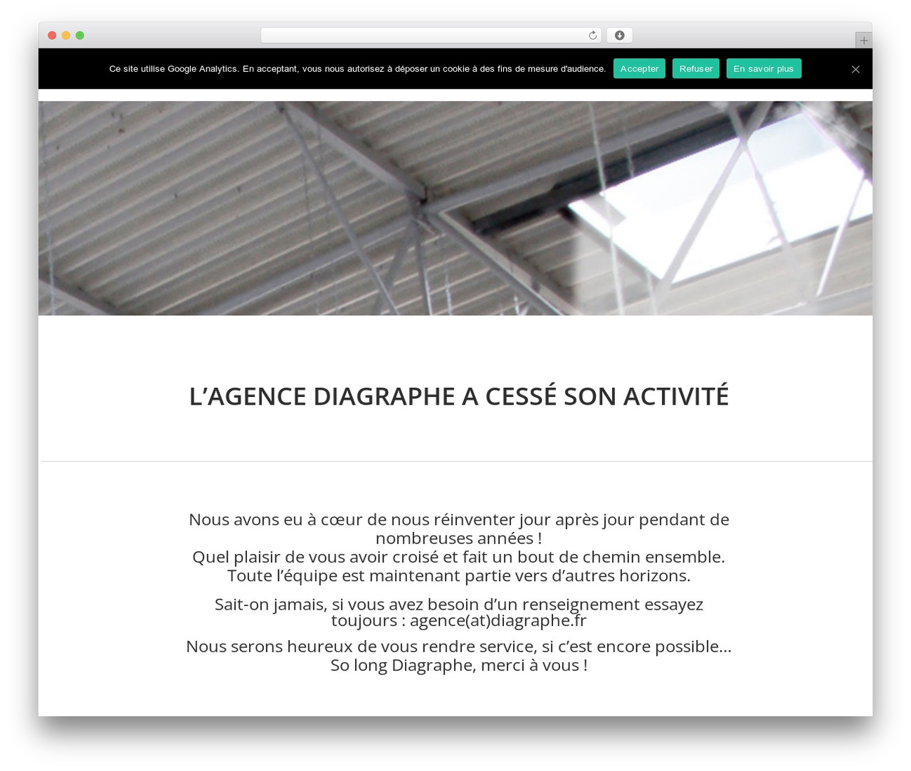 Frost WordPress theme - diagraphe.fr
