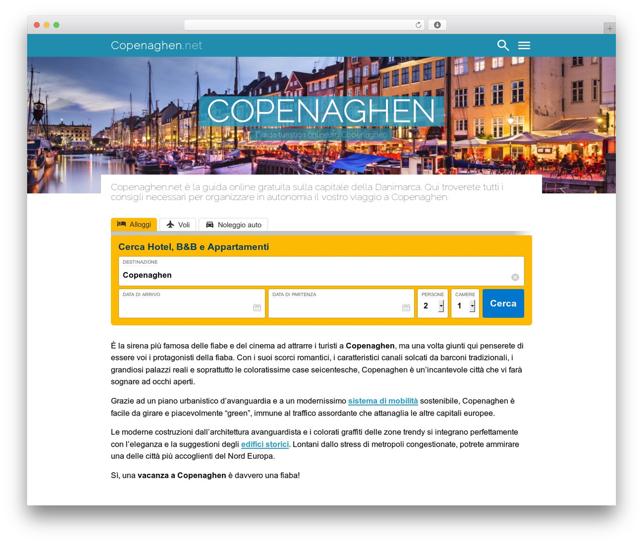 Guide WordPress theme - copenaghen.net