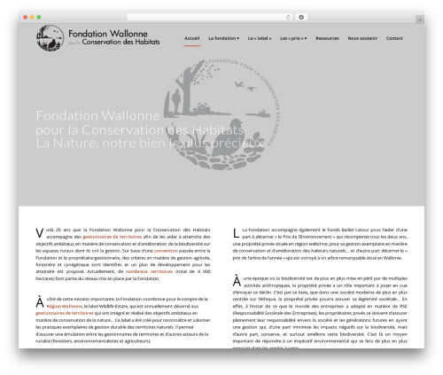 Janus WordPress theme - fwch.be