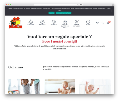 Kidz WordPress theme - fullstoreweb.it