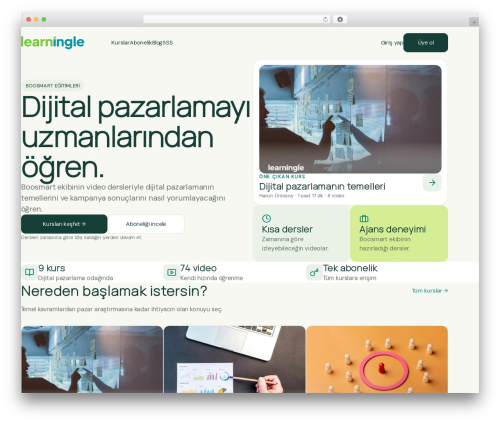learningle theme WordPress - learningle.com