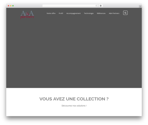 Mf WordPress theme - aa-partners.com