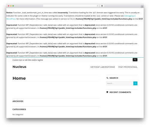 Nucleus WordPress theme - nucleuspath.com Nucleus WordPress theme - nucleuspath.com
