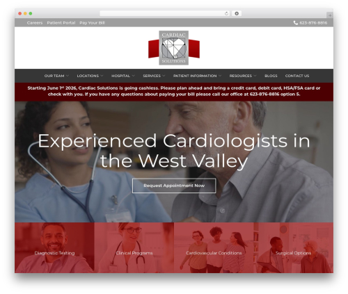 Reach Local best WordPress theme - cardiacsolutions.net