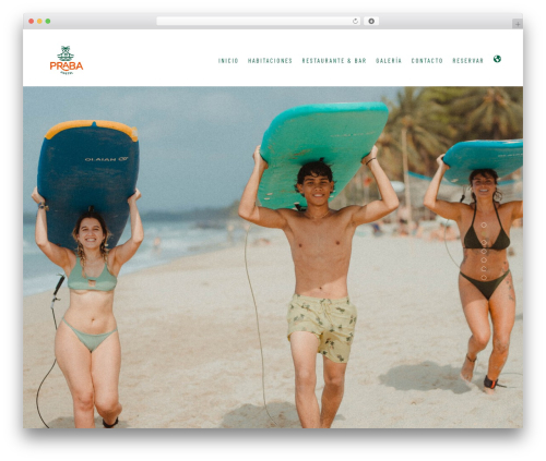 Thecappa elementor WordPress plugin - prabahostel.com