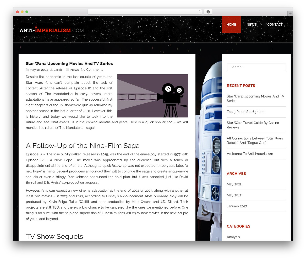 Theme WordPress Avocation - anti-imperialism.com Theme WordPress Avocation - anti-imperialism.com