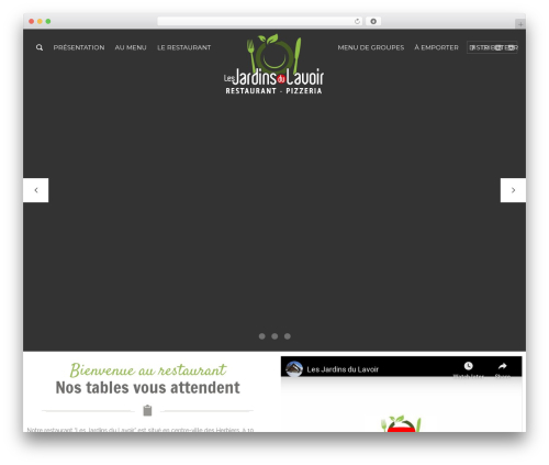 Theme WordPress LaCuisine - lesjardinsdulavoir.fr