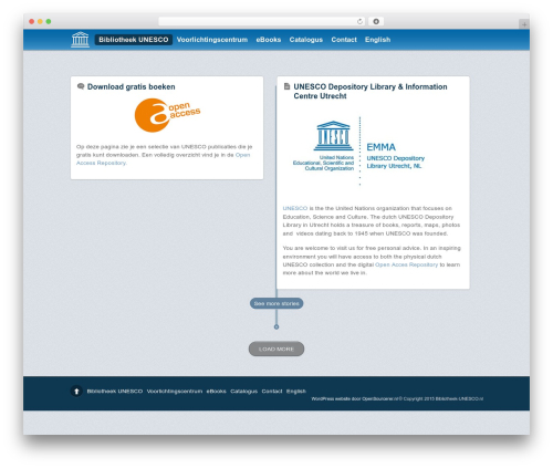 Themify Postline theme WordPress - bibliotheek-unesco.nl
