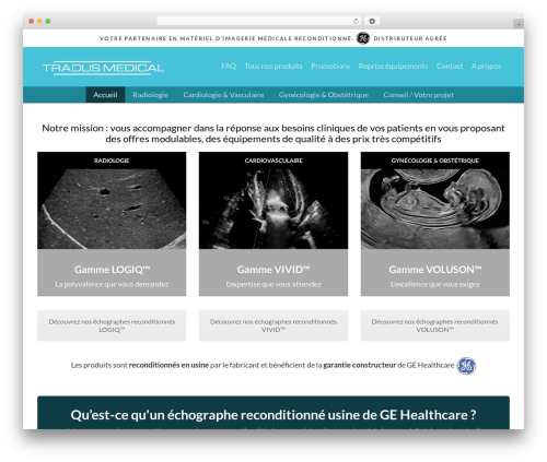 Ultimatum WP theme - tradusmedical.com