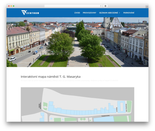 WordPress theme Divi - pvcentrum.cz