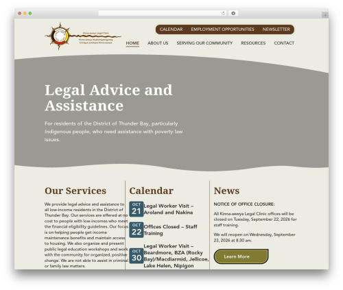 Arcadia WordPress theme - kalc.ca