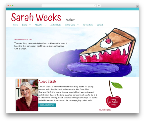 Novelist (novelist) free WordPress plugin - sarahweeks.com