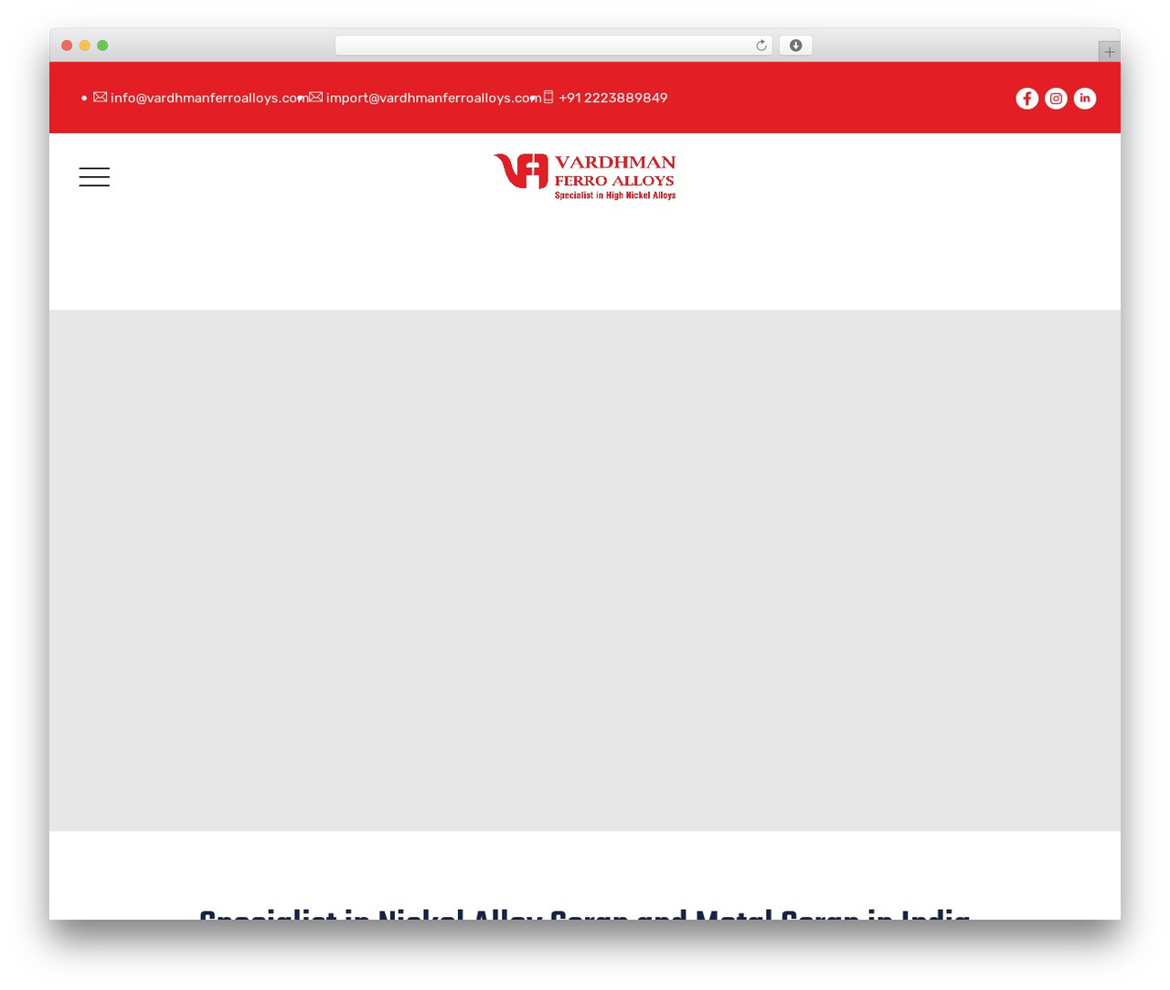 Best WordPress theme Tectxon - www.vardhmanferroalloys.com