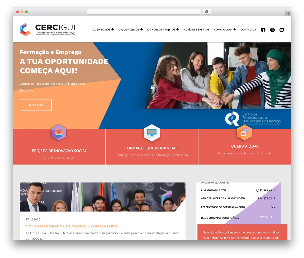 Blisq WordPress theme - cercigui.pt Blisq WordPress theme - cercigui.pt
