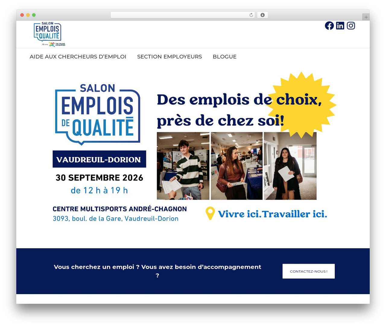 Bridge theme WordPress - salonemploivs.com