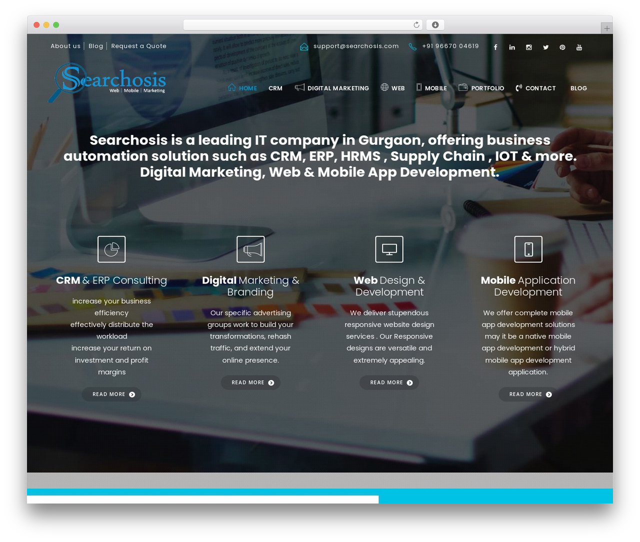 EasyWeb theme WordPress - searchosis.com