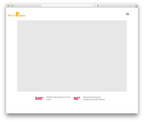 Lyfpro WordPress theme - captpoonam.com