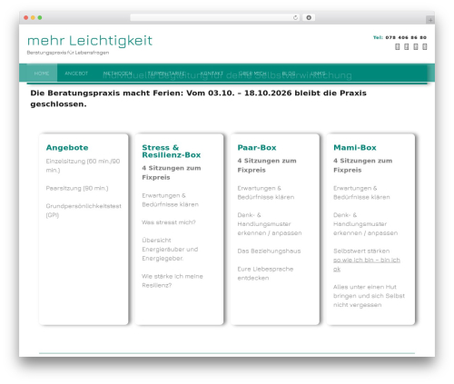 You can quote me on that (you-can-quote-me-on-that) free WordPress plugin - mehr-leichtigkeit.ch