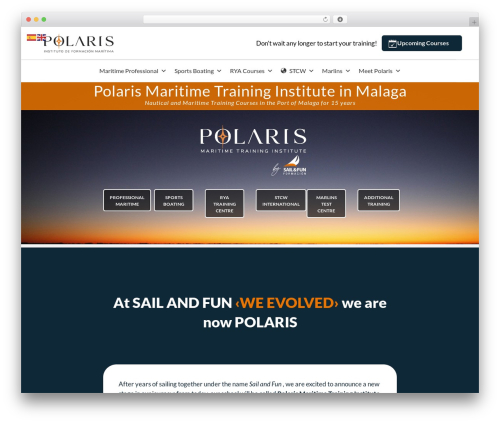 The Simple WordPress theme - sailandfun.es