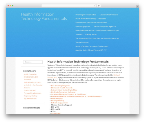 Theme WordPress Go Daddy Techtra - michaelstearns.net