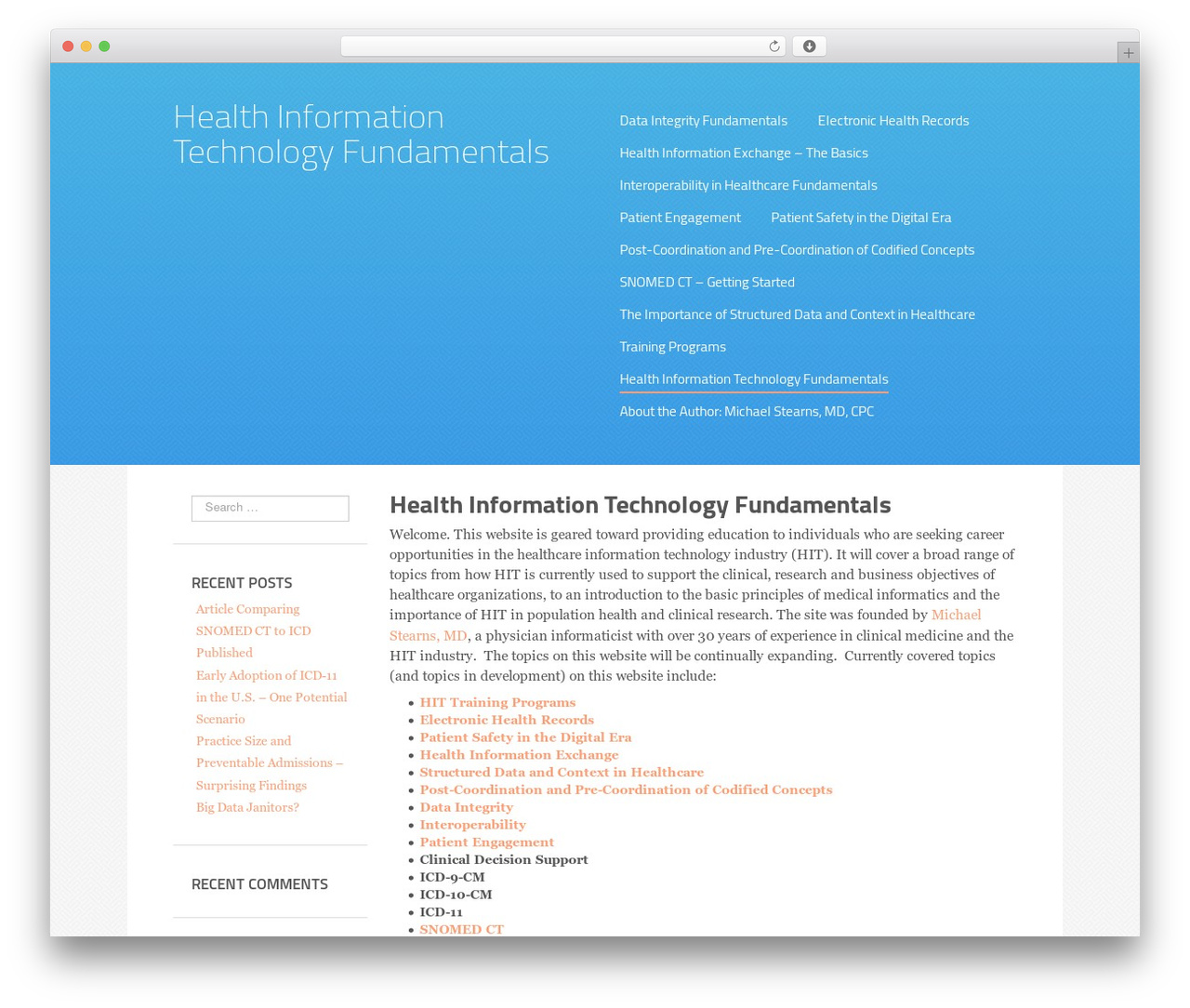 Theme WordPress Go Daddy Techtra - michaelstearns.net