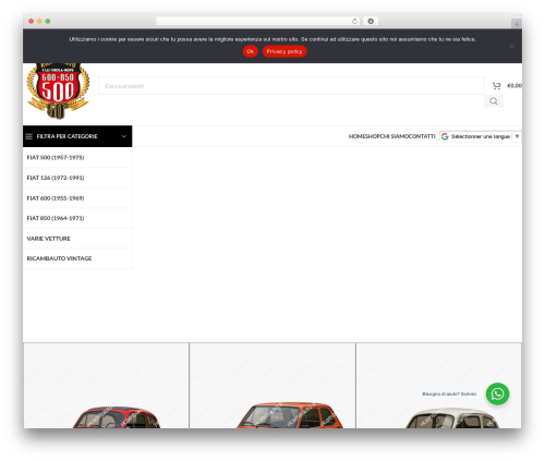 Theme WordPress Woodmart - ricambauto.it
