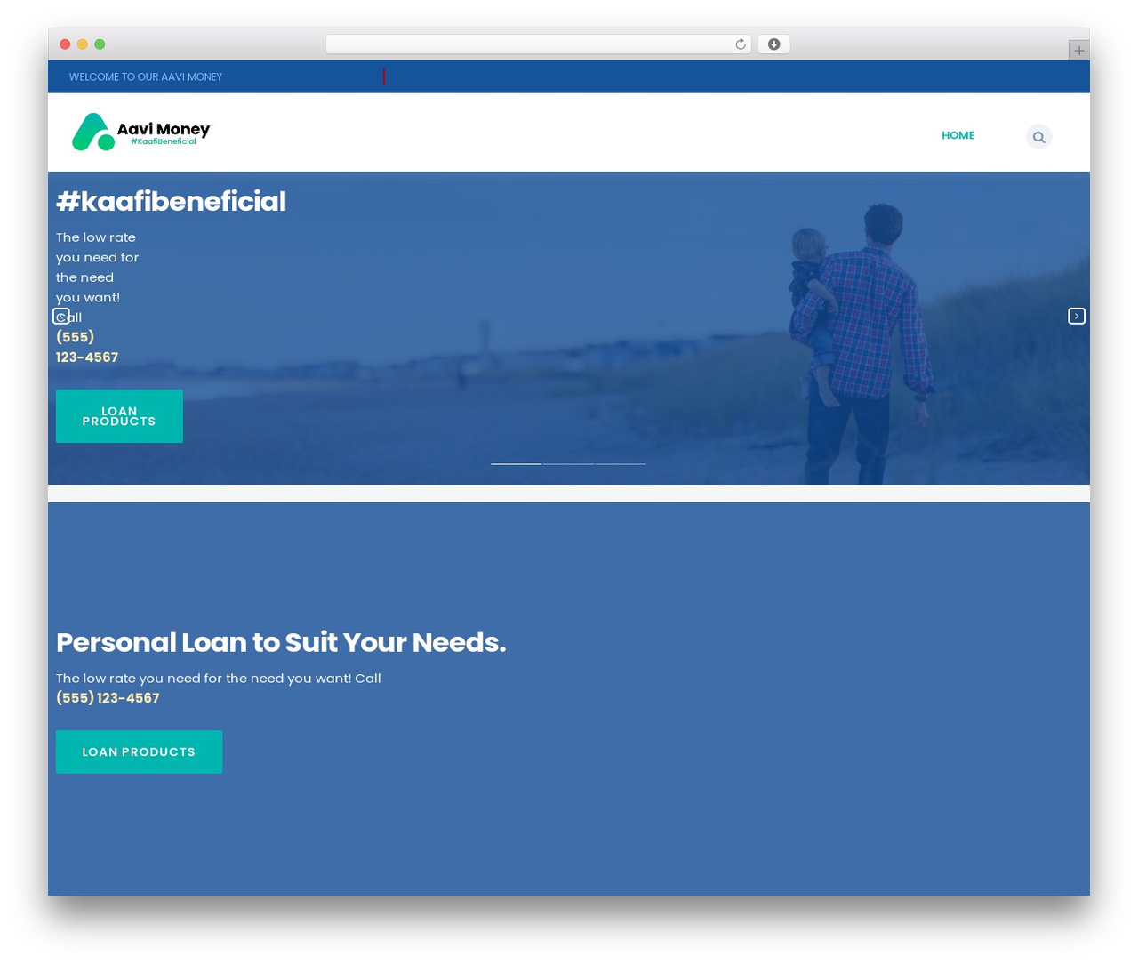 WordPress theme Borrow - aavimoney.com