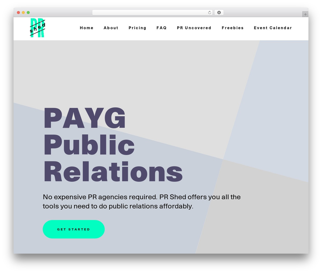WordPress theme Bridge - prshed.com