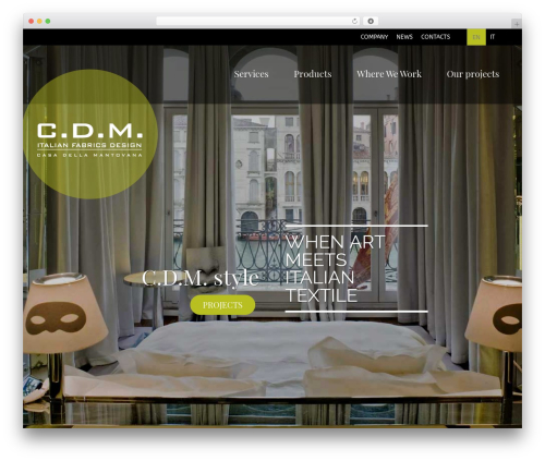 WordPress theme CDM Design - www.cdmdesign.eu