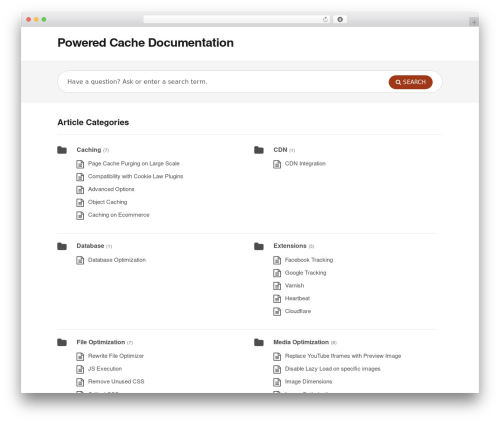 Knowhow tools WordPress plugin - docs.poweredcache.com