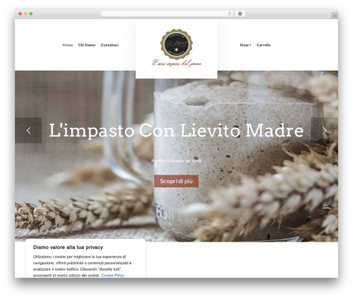 BuffaloNew WordPress theme - panificiodamico.com
