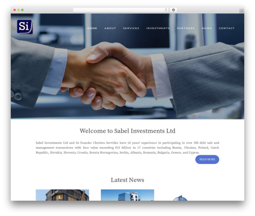 DynamiX WordPress theme design - sabel-inv.com