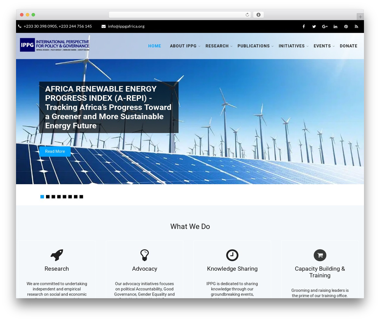Flat WordPress theme - ippgafrica.org Flat WordPress theme - ippgafrica.org