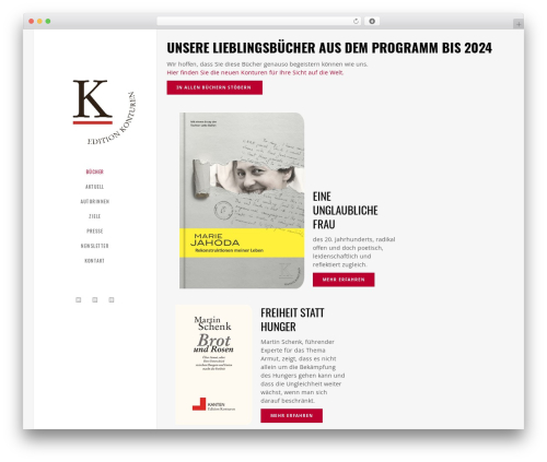 Flow WordPress theme - konturen.cc