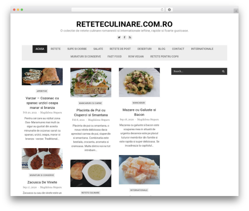 Mesa WordPress theme - reteteculinare.com.ro