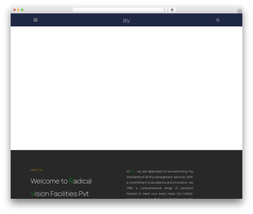 TechMax WordPress theme - rvfacilities.com