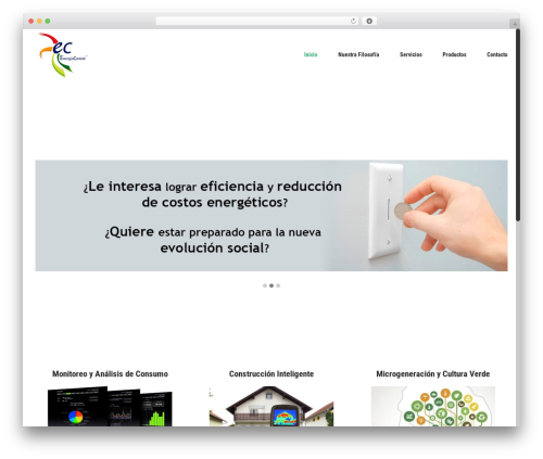 Theme WordPress Electrify - energiacontrol.cl