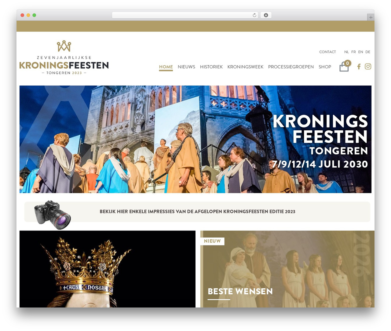 Theme WordPress Hello Elementor - kroningsfeesten.be