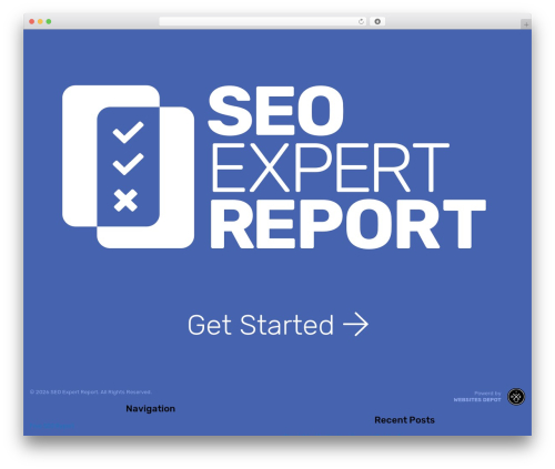 Wordpress Shuttle Child WordPress theme - seoexpertreport.com