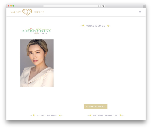 WordPress theme Divi - valorypierce.com
