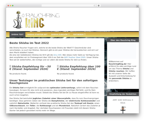 Affiliate-Theme WordPress theme - rauchringking.de Affiliate-Theme WordPress theme - rauchringking.de