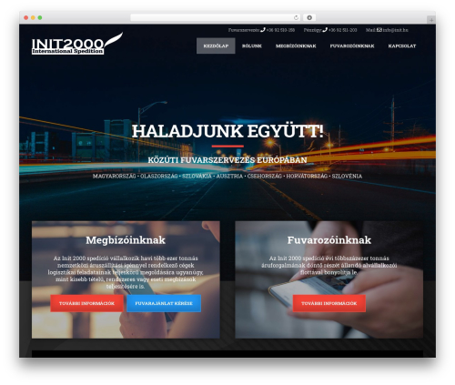 ASSEMBLY THEME (responsive) WordPress theme design - init.hu