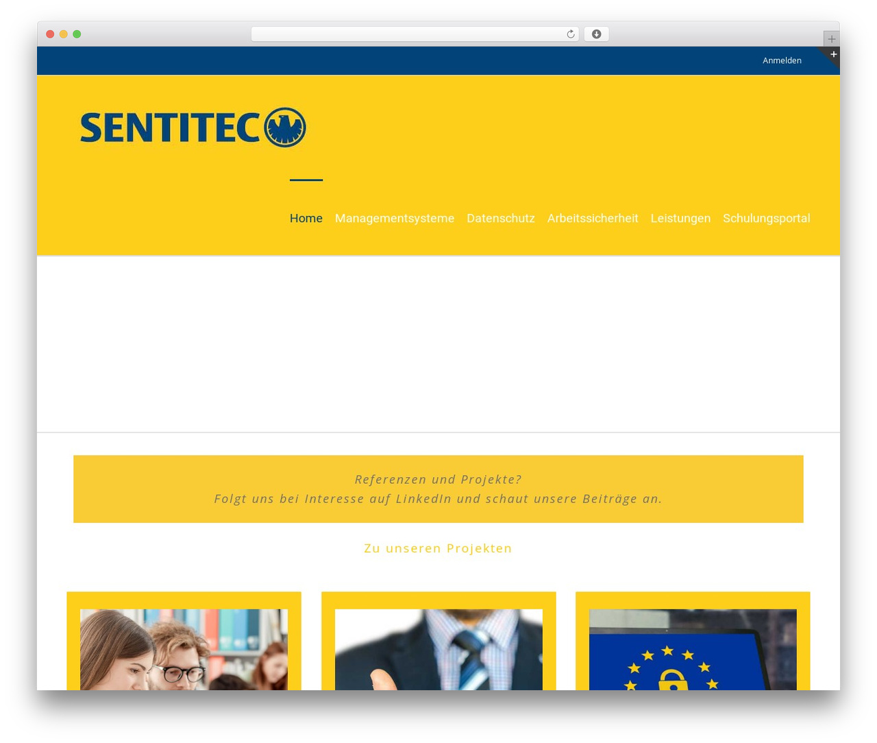 Avada WordPress theme - sentitec.com
