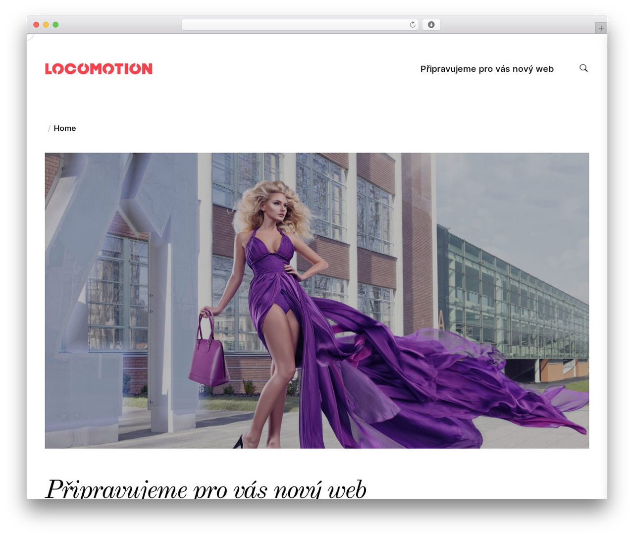 WordPress theme BlogExpress - locomotion.cz