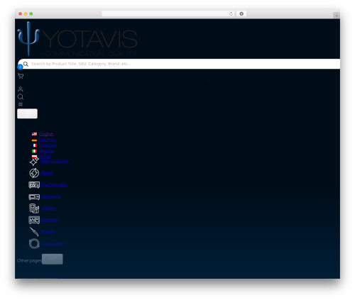 WordPress theme Bricks - yotavis.ch